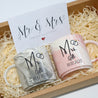 Mr & Mrs Couple Mug Wedding Gift Anniversary Gift Set