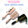 TDC Personalised Hand Comb Hair Brush Teacher's Day Gift