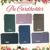 *NEW* XMAS Year End Gift PU Leather Cardholder with Zip Notes Coins Wallet