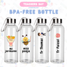TDC 600ml Plastic Bottle Customised Teacher's Day