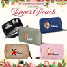 XMAS Year End Gift Zipper Pouch Waterproof Double Zipper Christmas Gift