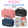 TDC Cable Organiser Wire Organiser Travel Overseas Organizer Charger Teacher's Day
