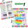 HCD Chip Bag Personalised Message Empty Pack Own Items Package