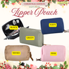 XMAS Year End Gift Zipper Pouch Waterproof Double Zipper Christmas Gift