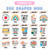 TDC Egg Shaped Mug Teacher's Day Gift