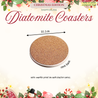 XMAS Customised Diatomite Coasters Christmas Year End Gift Special
