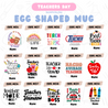 TDC Egg Shaped Mug Teacher's Day Gift