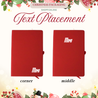 XMAS A5 PU Leather Notebook Note Book Memo Christmas Year End Gift
