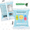 HCD Chip Bag Personalised Message Empty Pack Own Items Package