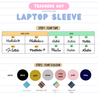 TDC Laptop Sleeve Inner Fleece Carrier 13/14/15/15.6/16 Inch Teacher's Day Gift