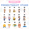 TDC Phone Stand Tablet Stand Teacher's Day Steel Stand