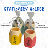 HCD Customisable Cute Pencil Shaped Pencil Stationery Holder Children's Day Gift