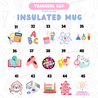 TDC Insulated Mug Teacher's Day Edition 450ml Leak Proof