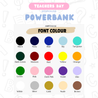 TDC PowerBank in Pink Portable Charger Teacher's Day 20,000mAh