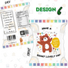 HCD Chip Bag Personalised Message Empty Pack Own Items Package
