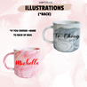 *MDC* Mother's Day Specials Printed Mug Customised Mug Customisable Marble Cup Personalised Name