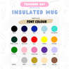 TDC Insulated Mug Teacher's Day Edition 450ml Leak Proof