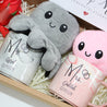 Cute Package Mr & Mrs Couple Mug w Reversible Octopus Soft Toy Wedding Gift Anniversary Gift Set