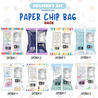 HCD Chip Bag Personalised Message Empty Pack Own Items Package