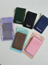 *NEW* XMAS Year End Gift PU Leather Cardholder with Zip Notes Coins Wallet