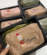 XMAS Year End Gift Zipper Pouch Waterproof Double Zipper Christmas Gift