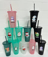 XMAS Year End Sippy Cup COLD Drinks ONLY Christmas Gift Kids Adults