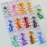 HCD Meaningful Gift Keychain Carabiner Double Hook Colourful Macaroon Colours