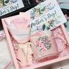 *MDC* Marble Print Mug Mini Artificial Bouquet Mother's Day Gift Set