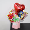 *MDC* Mother's Day Balloon Box Snacks Heart Foil Balloon Box