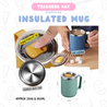 TDC Insulated Mug Teacher's Day Edition 450ml Leak Proof