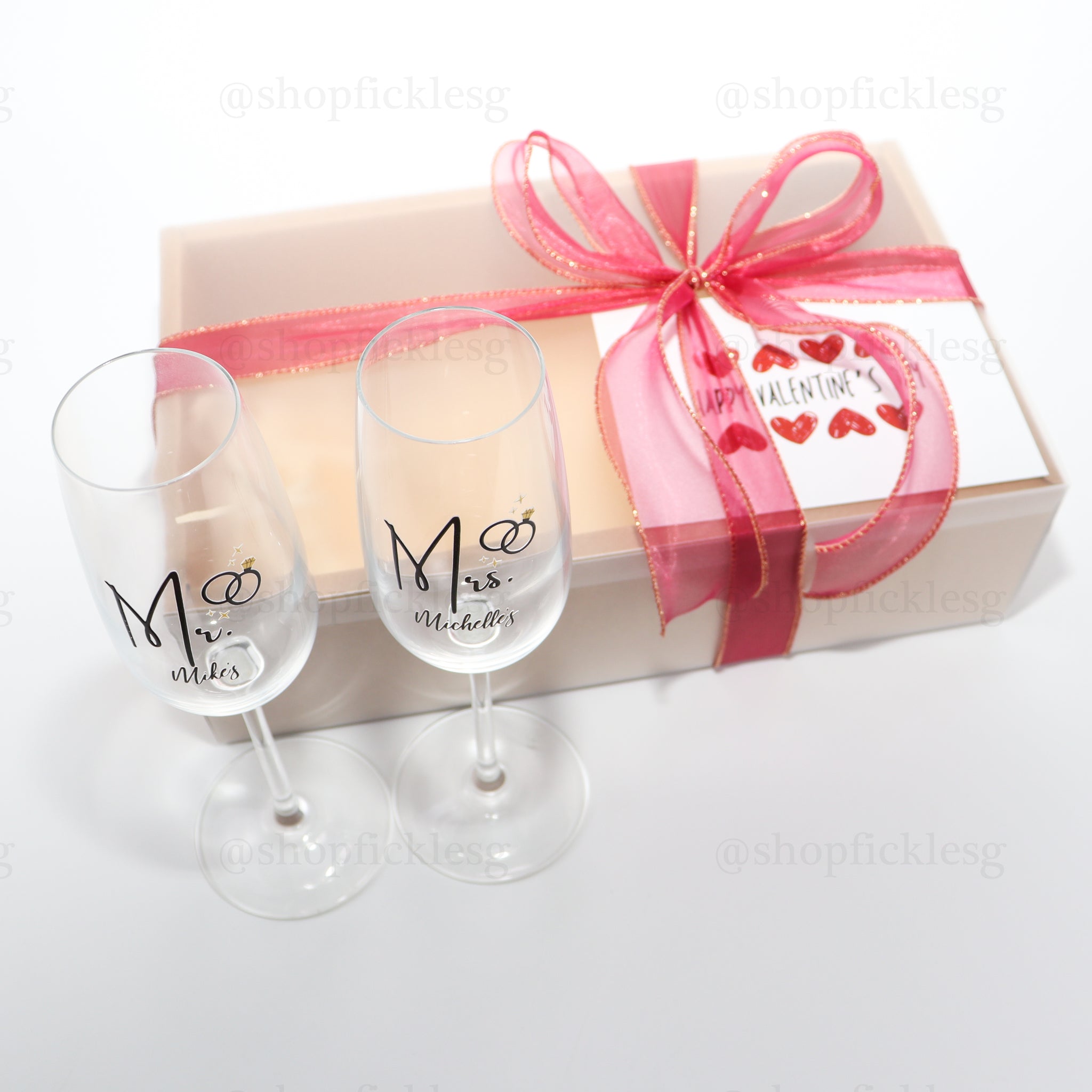 Mr & Mrs Wine Tumbler Gift Set – Marketing Matters