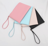 CUSTOMISED PU Leather Wristlet Carrier Pouch